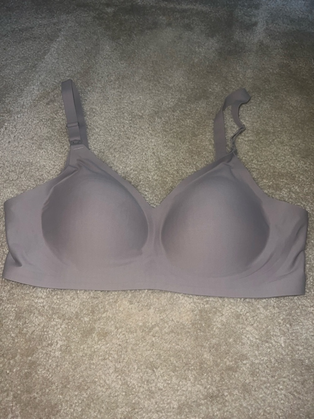 Seamless maternity   Wireless Bra - Taupe